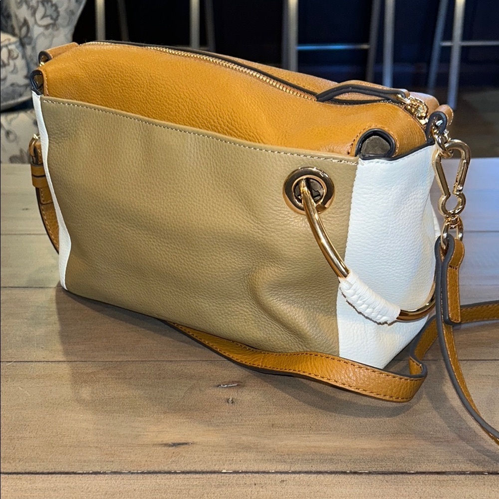 Vince Camuto Margi Leather Shoulder Bag